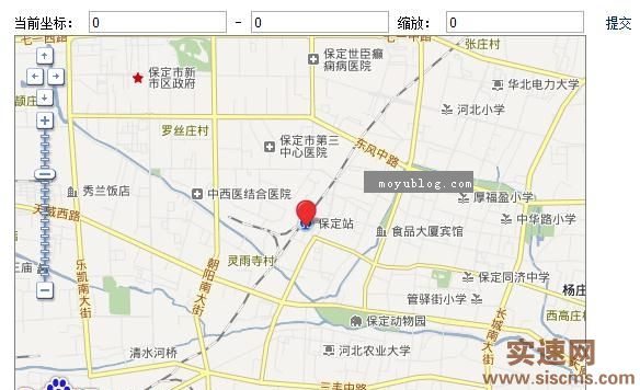 帝國CMS添加百度地圖標注方法